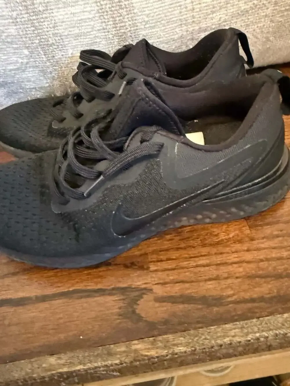 Nike Odyssey React Triple Black Running Shoes AO9820-010